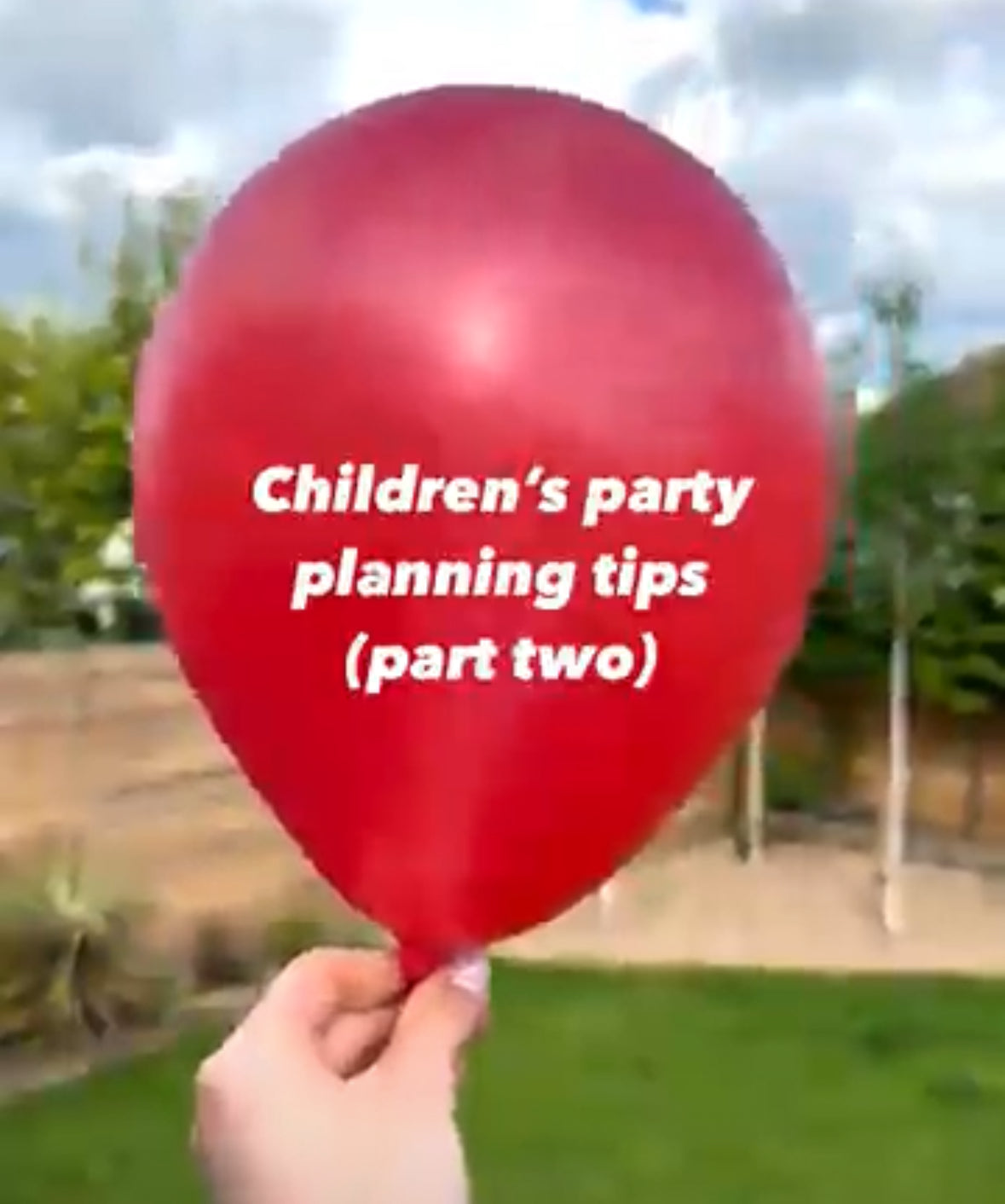 Party planning tips part 2