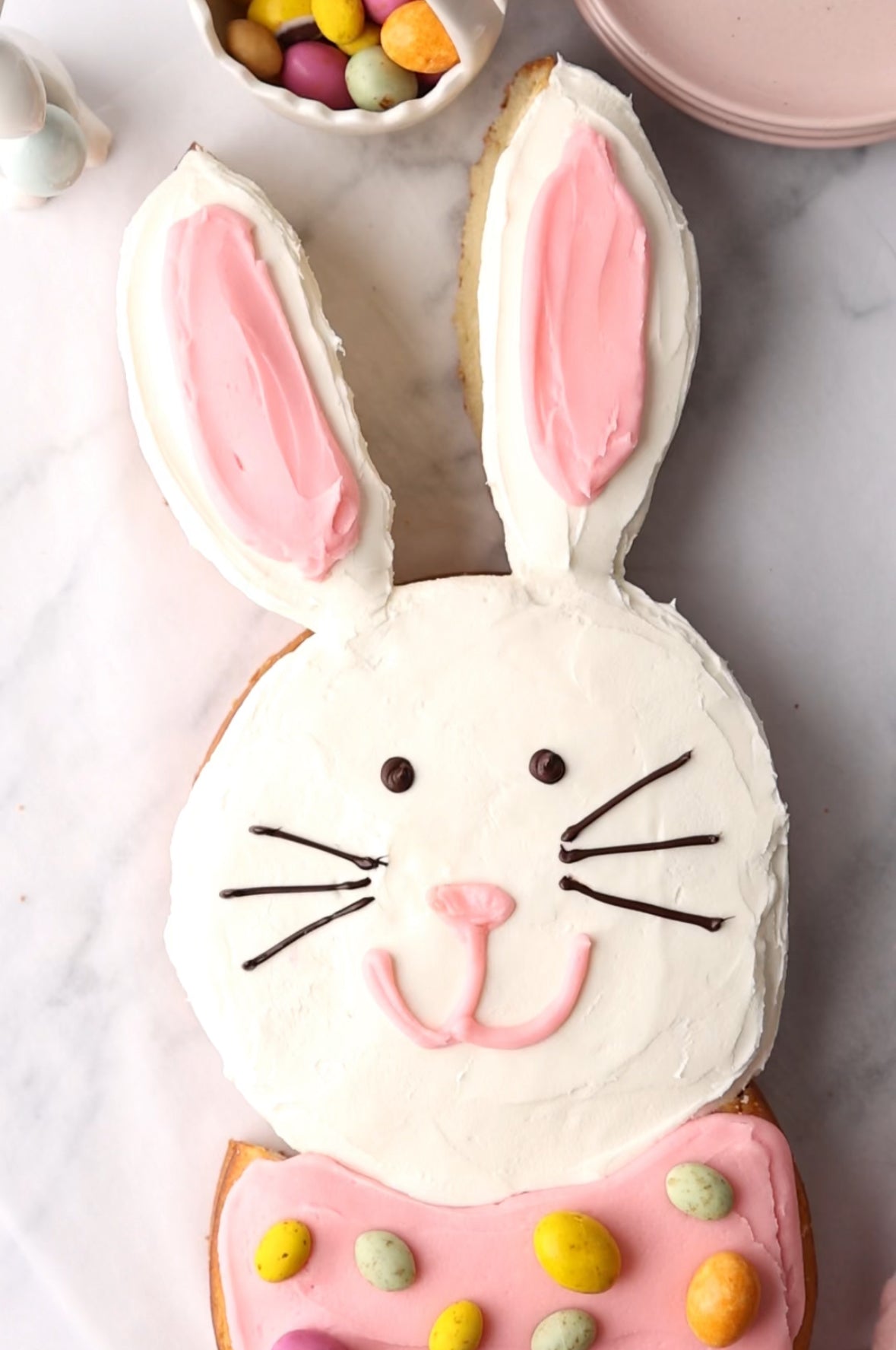 Easter bunny cake hack