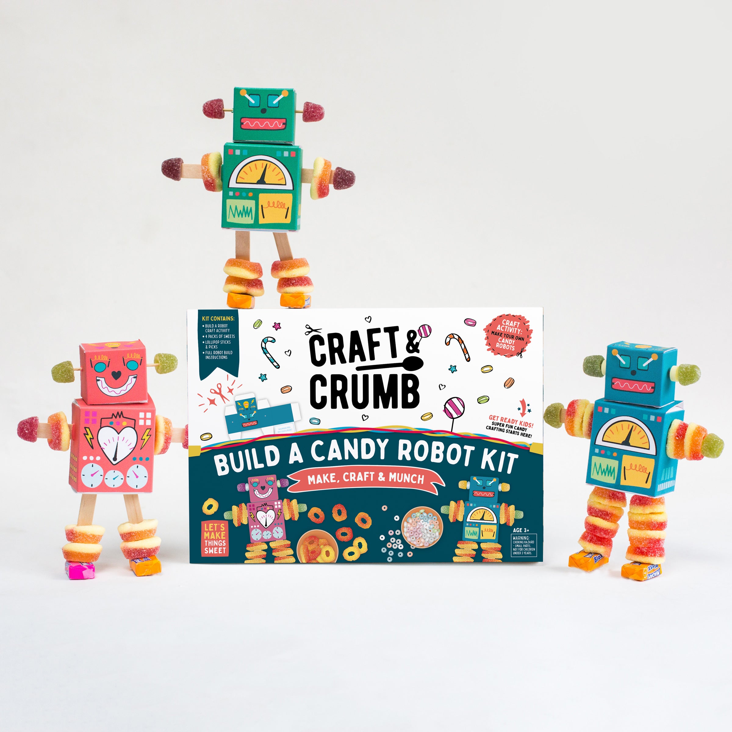 Build a candy robot kit