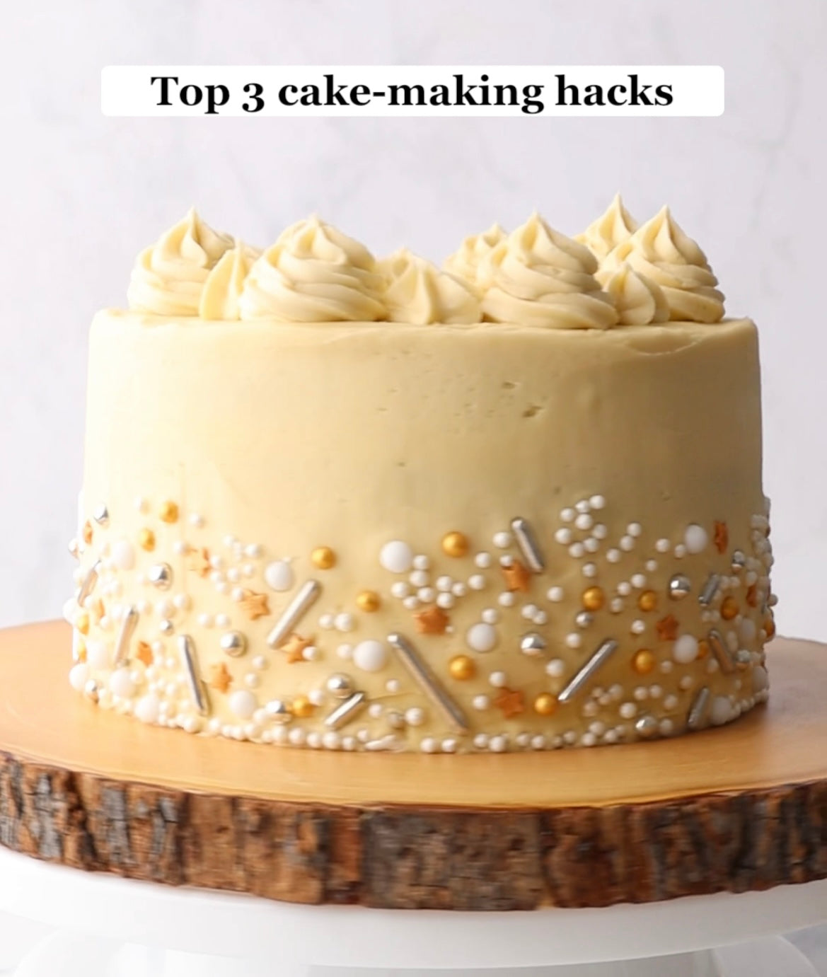 Top 3 cake making hacks