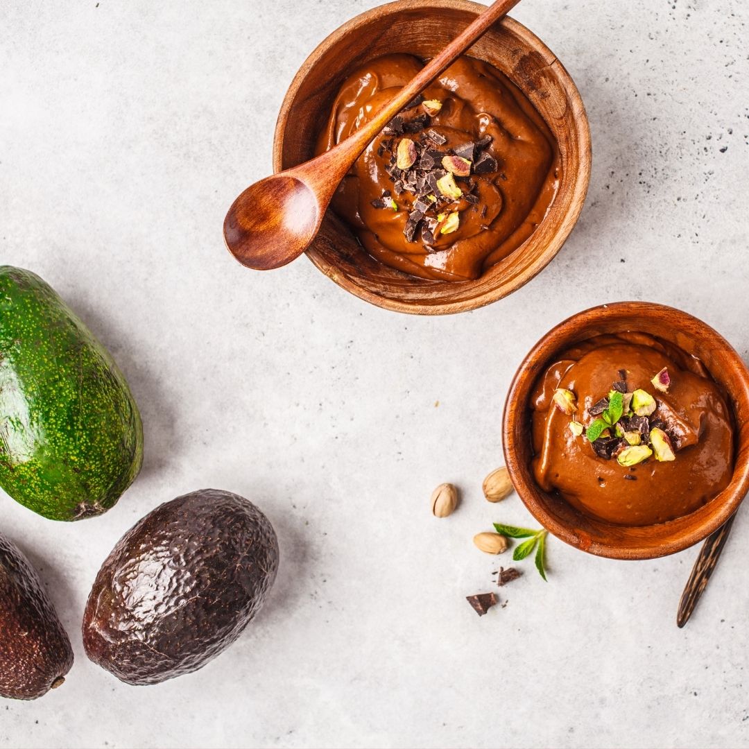 Egg-free Avocado Chocolate Mousse