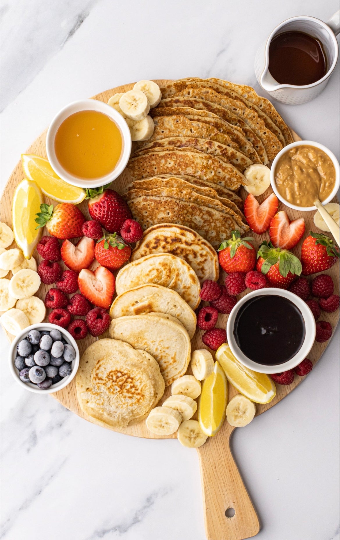 Create a pancake board this pancake day