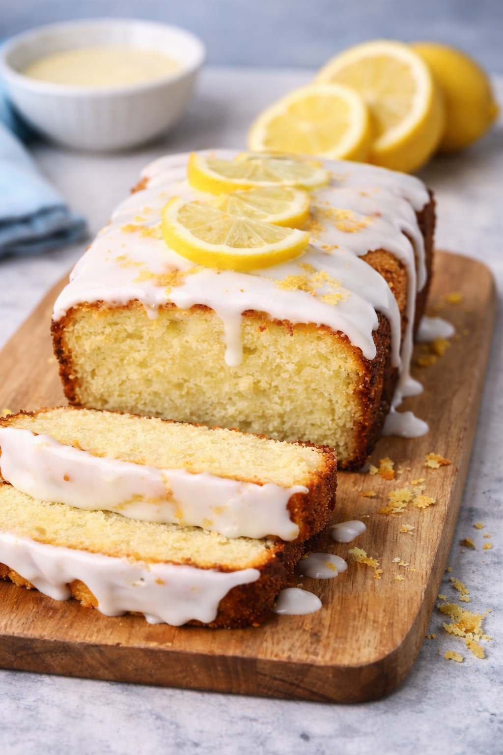 Easy Lemon Drizzle Cake