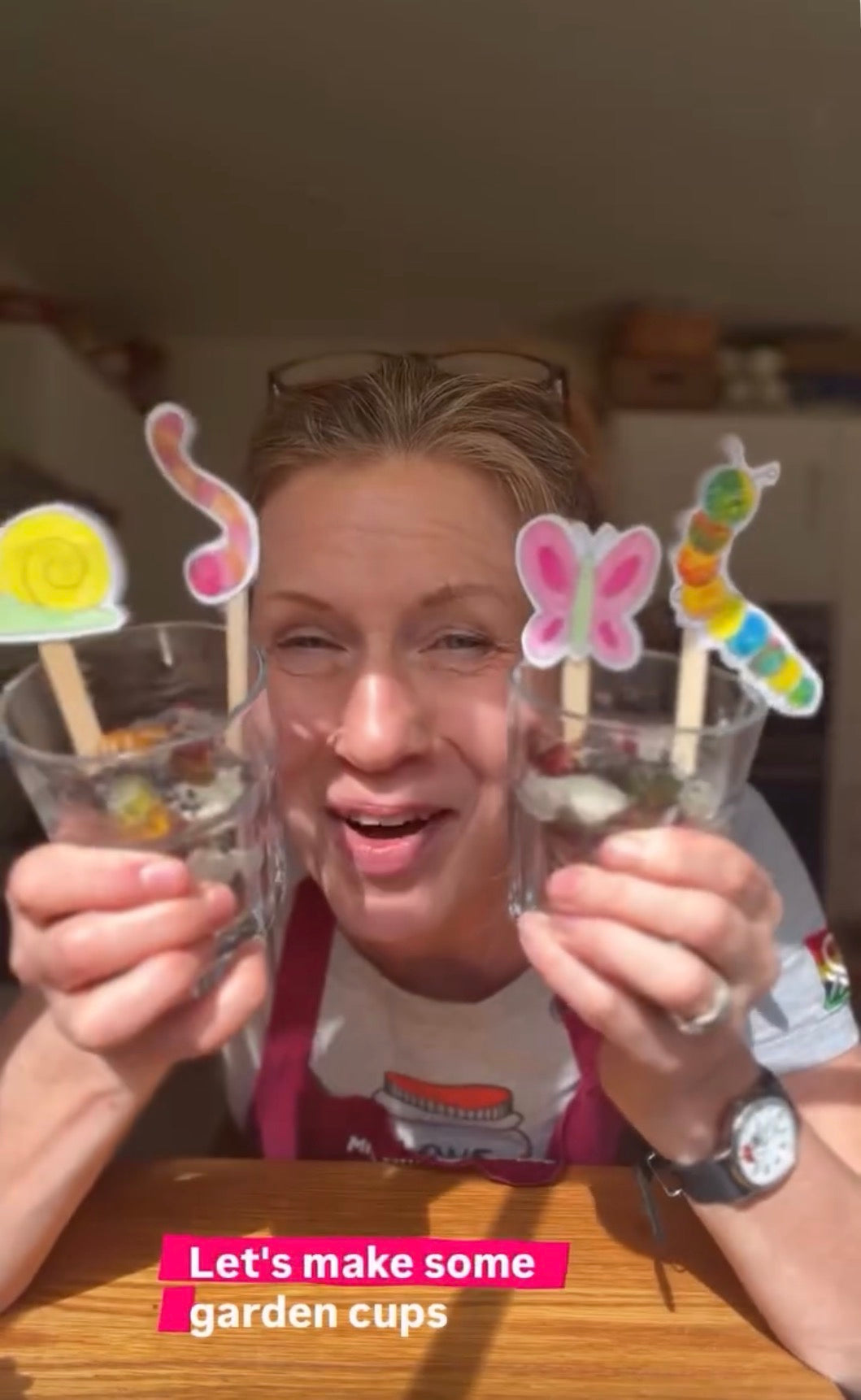 Chocolate garden pots bake-along with Mrs Bun