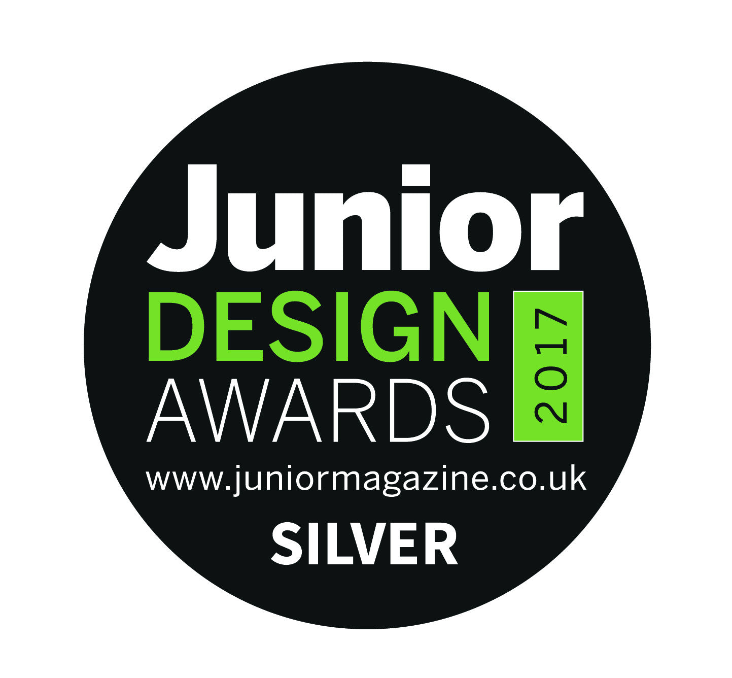 We only went and won a SILVER JUNIOR DESIGN AWARD....