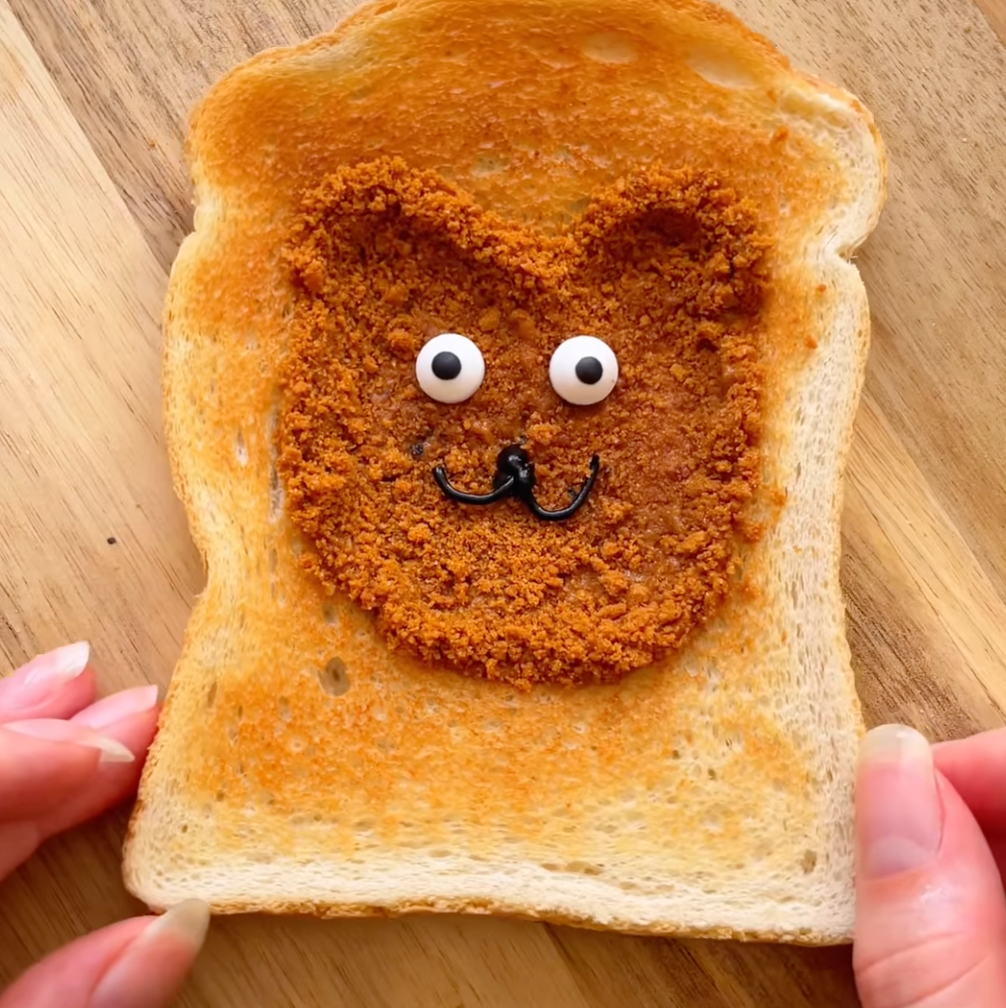 Bear Face Toast Recipe - SNACKTIVITY: DAY 6 OF 28