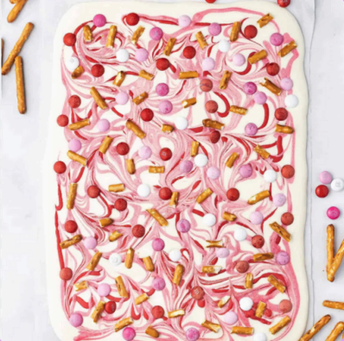 Chocolate Heart Bark