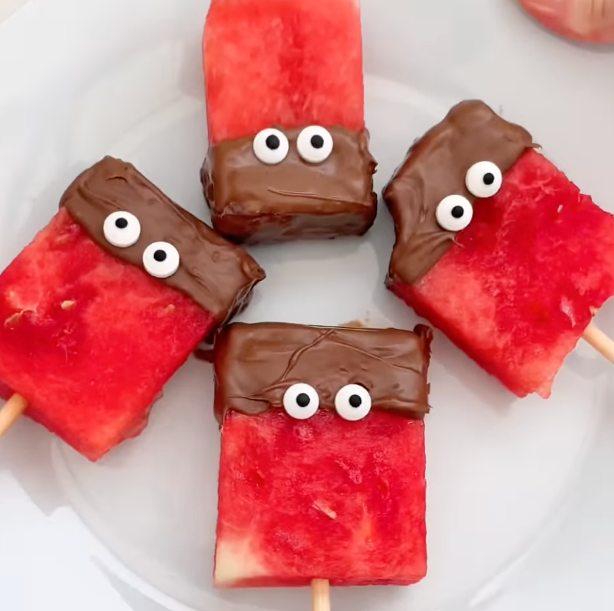 Watermelon Monsters Recipe - SNACKTIVITY: DAY 8 OF 28