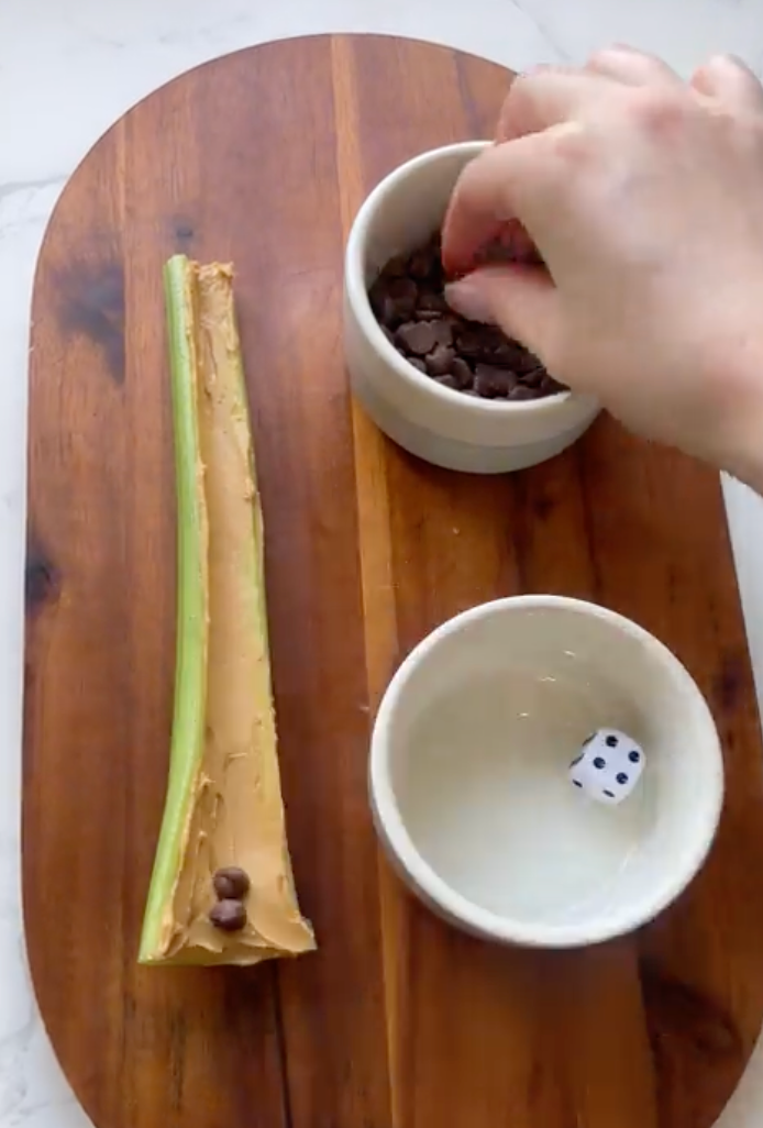 Ants on a log game