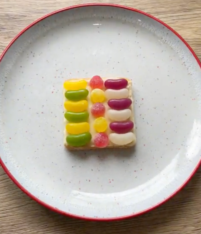 Edible mosaics