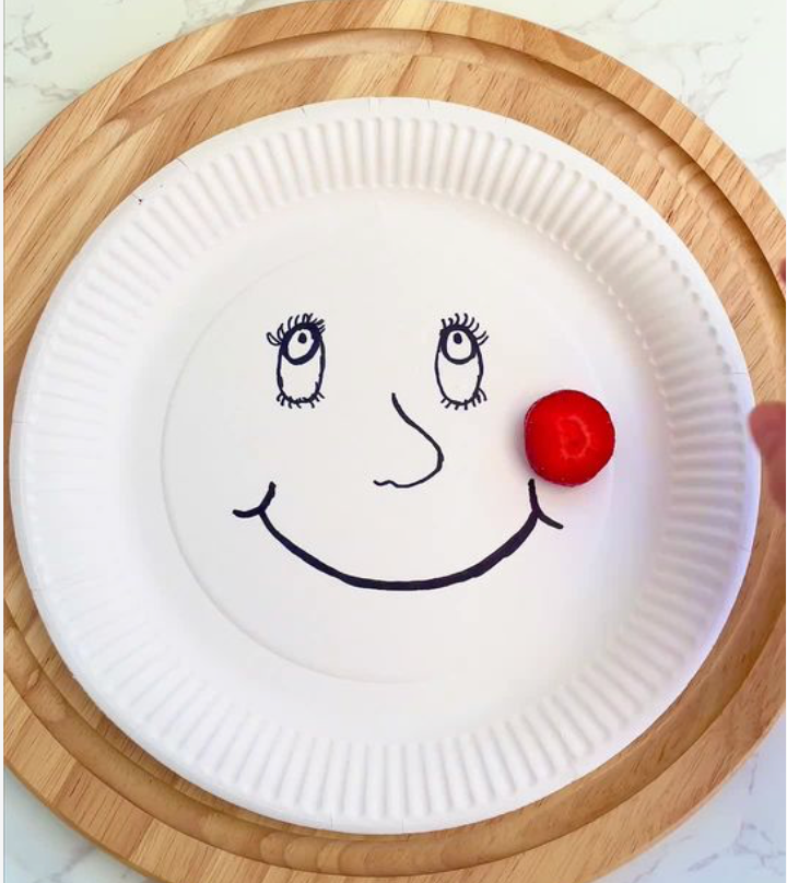 Paper plate faces