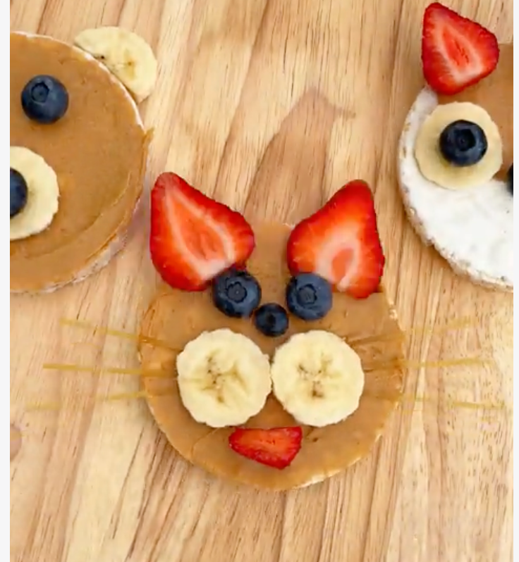 Rice cake animals