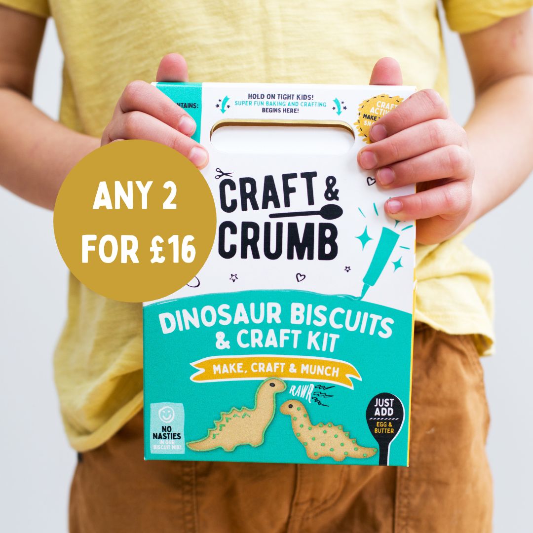Dinosaur Biscuit Bake And Craft Kit