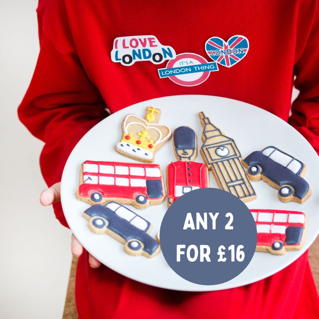 I Love London biscuit bake & craft kit