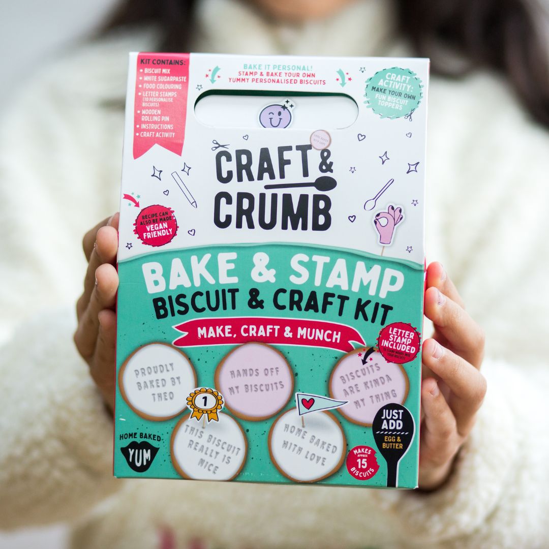 Bake & stamp biscuit & craft kit