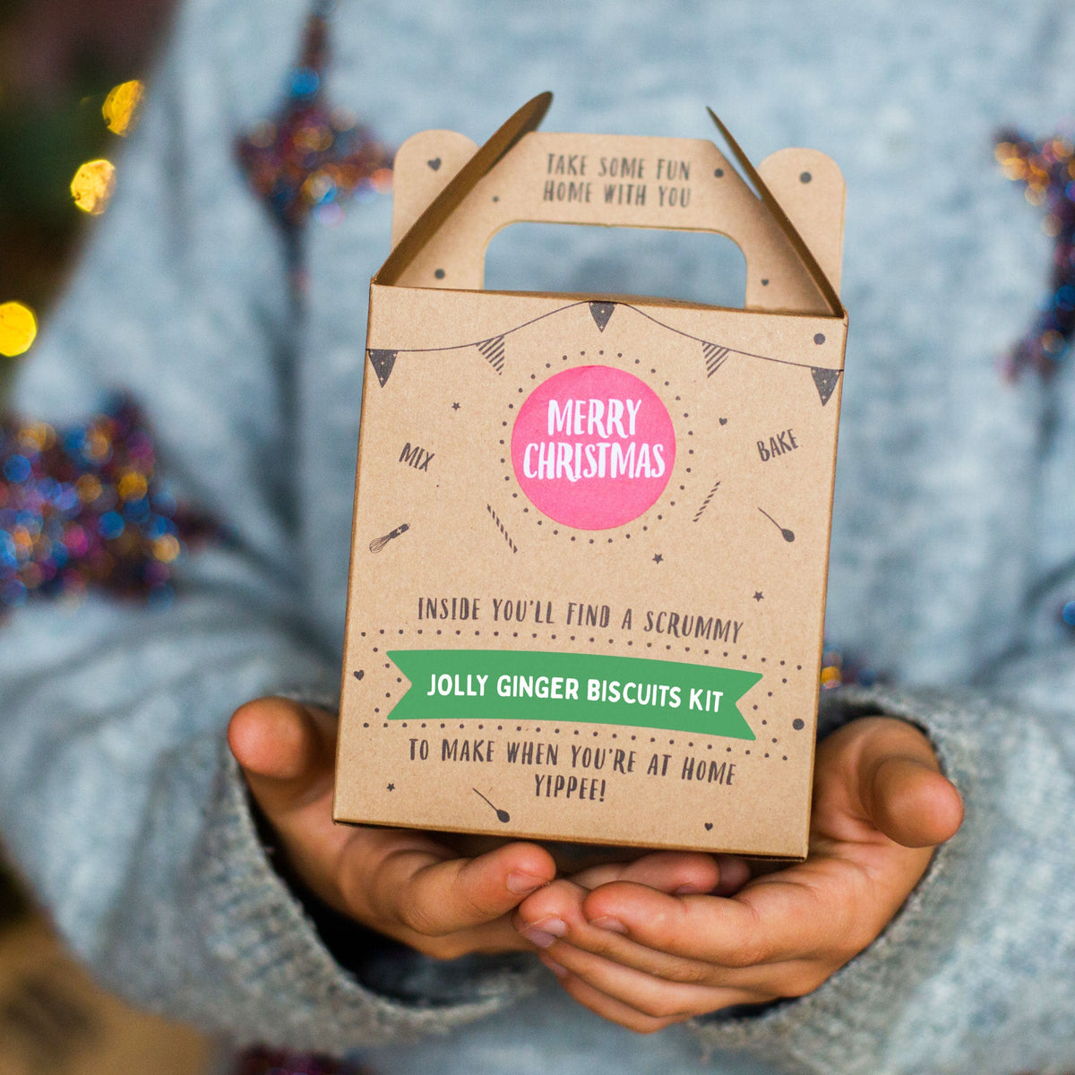 Gingerbread Man Party Bag
