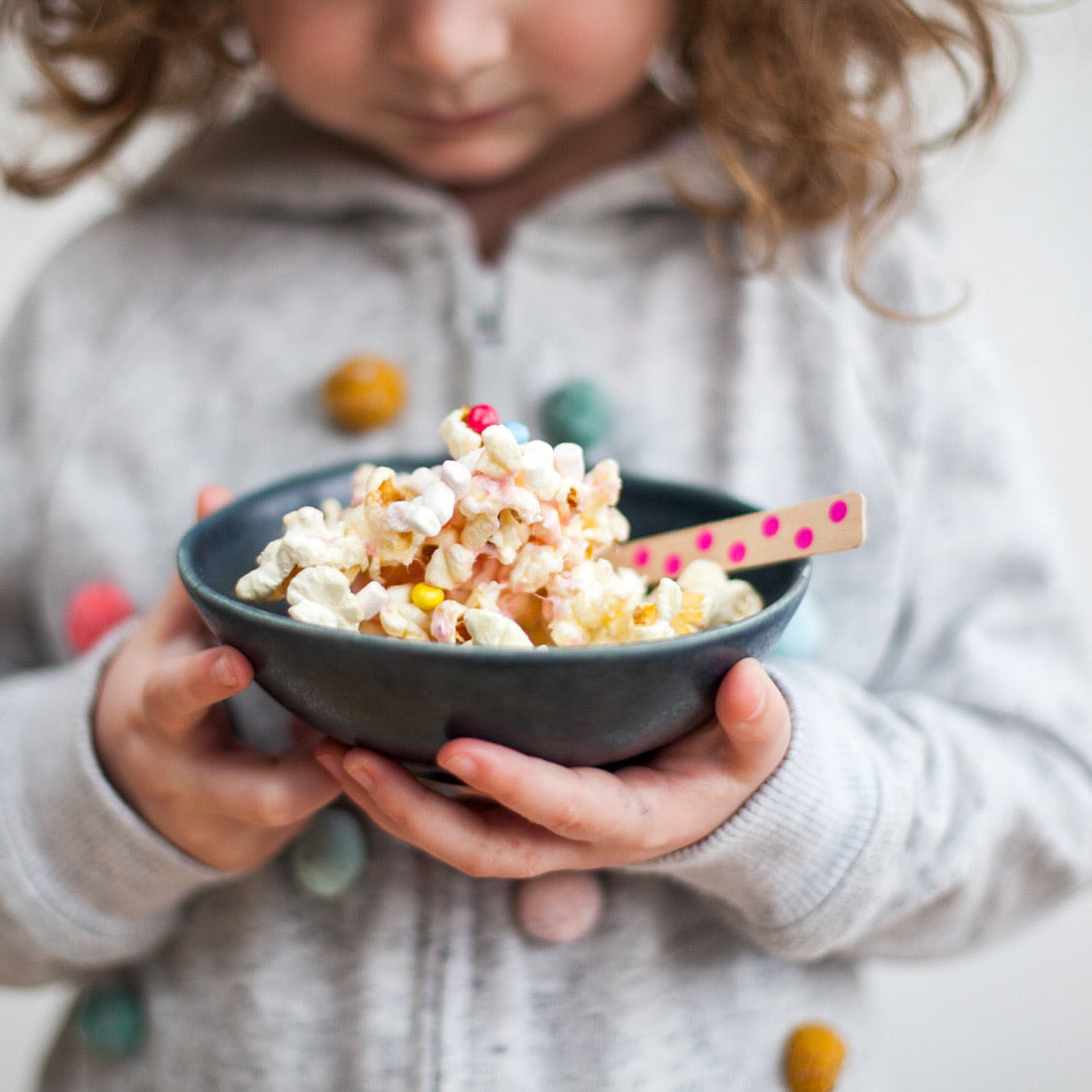 Marshmallow popcorn kit