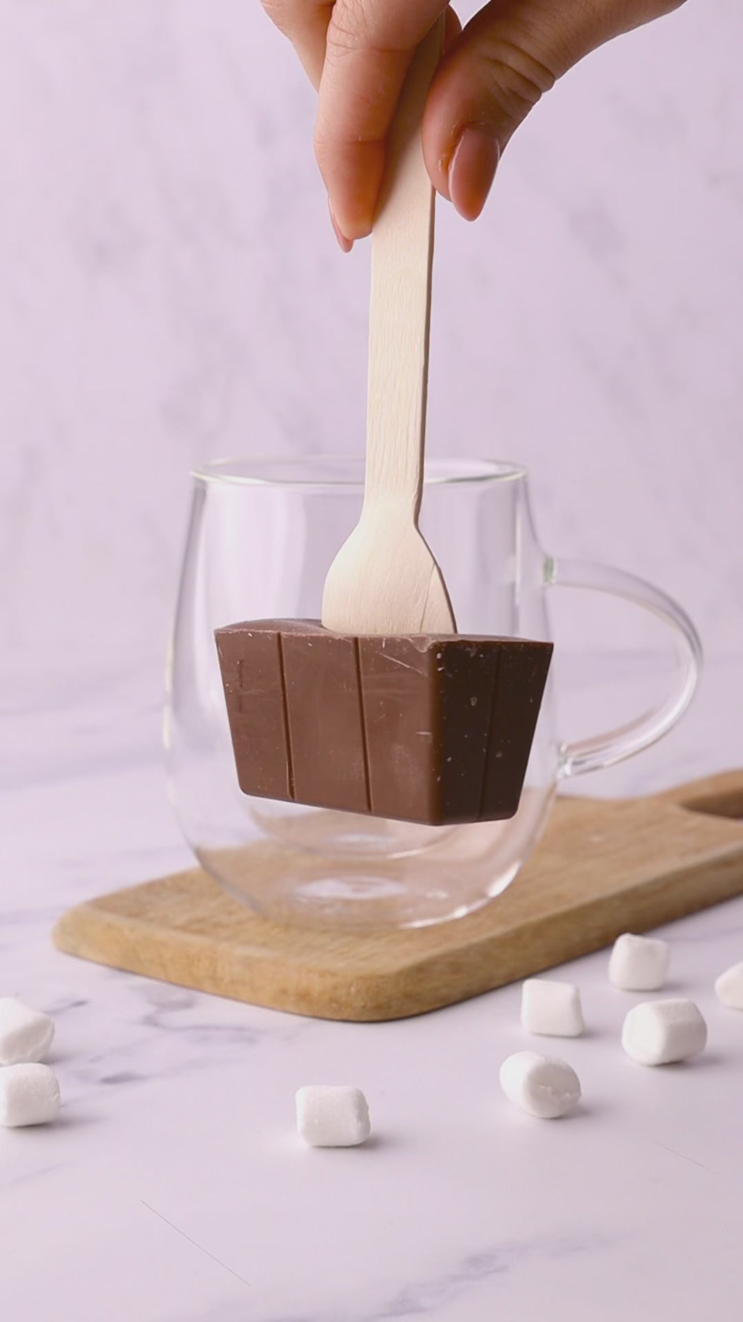 hot chocolate stirrer video